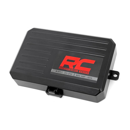 ROUGH COUNTRY 8 Gang Switch Panel | Bluetooth | RGB Backlit Buttons | Multifunction Modes | 70975
