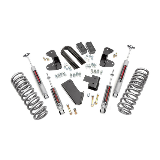 ROUGH COUNTRY | 2.5 Inch Lift Kit  Rear Blocks  Ford F-150 4WD (1980-1996) | 420.2