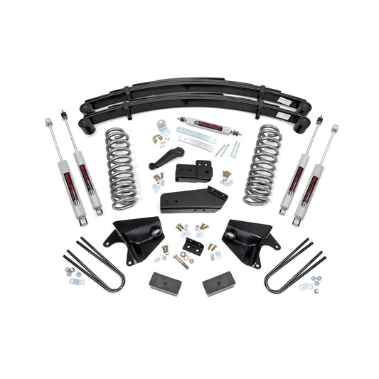 ROUGH COUNTRY | 6 Inch Lift Kit  RR Springs  Ford Bronco/F-150 4WD (1980-1996) | 525.2