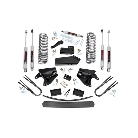 ROUGH COUNTRY | 6 Inch Lift Kit  Rear Blocks  Ford Bronco/F-150 4WD (1980-1996) | 470.2