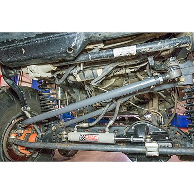 Synergy Jeep JK / JKU Heavy Duty Drag Link Kit — JK HD Drag Link Kit Installed