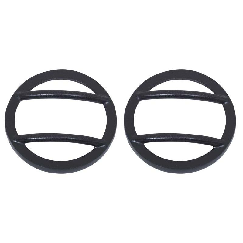 KENTROL Jeep JK Side Marker Covers Plastic 07-18 Wrangler JK Textured Black Kentrol  80008