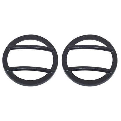 KENTROL Jeep JK Side Marker Covers Plastic 07-18 Wrangler JK Textured Black Kentrol  80008