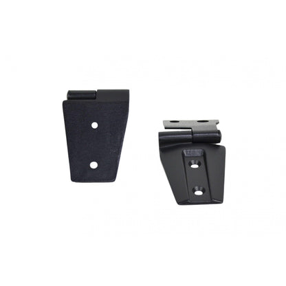 Kentrol Hood Hinges (Black Textured Stainless) for 2007-2018 JK 80572