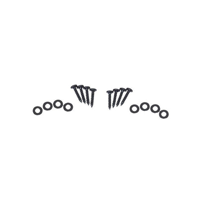 KENTROL Jeep JK Euro Headlight Guards Pair 07-18 Wrangler JK Textured Black Kentrol  80573