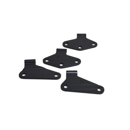 Kentrol Body Door Hinge Set (4 pieces) for 07-18 JK 2 Door 80580