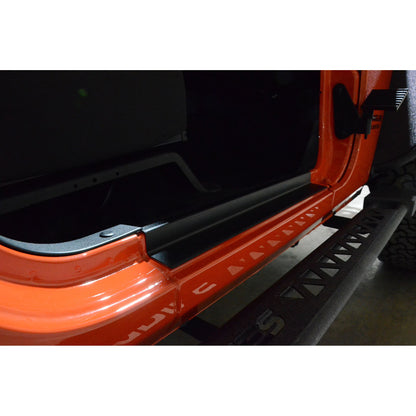 KENTROL Jeep JK Entry Guards Pair 2 Door 07-18 Wrangler JK Textured Black Kentrol  80584