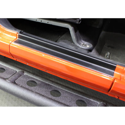 KENTROL Jeep JK Entry Guards 4 Pieces 4 Door 07-18 Wrangler JK Textured Black Kentrol  80585