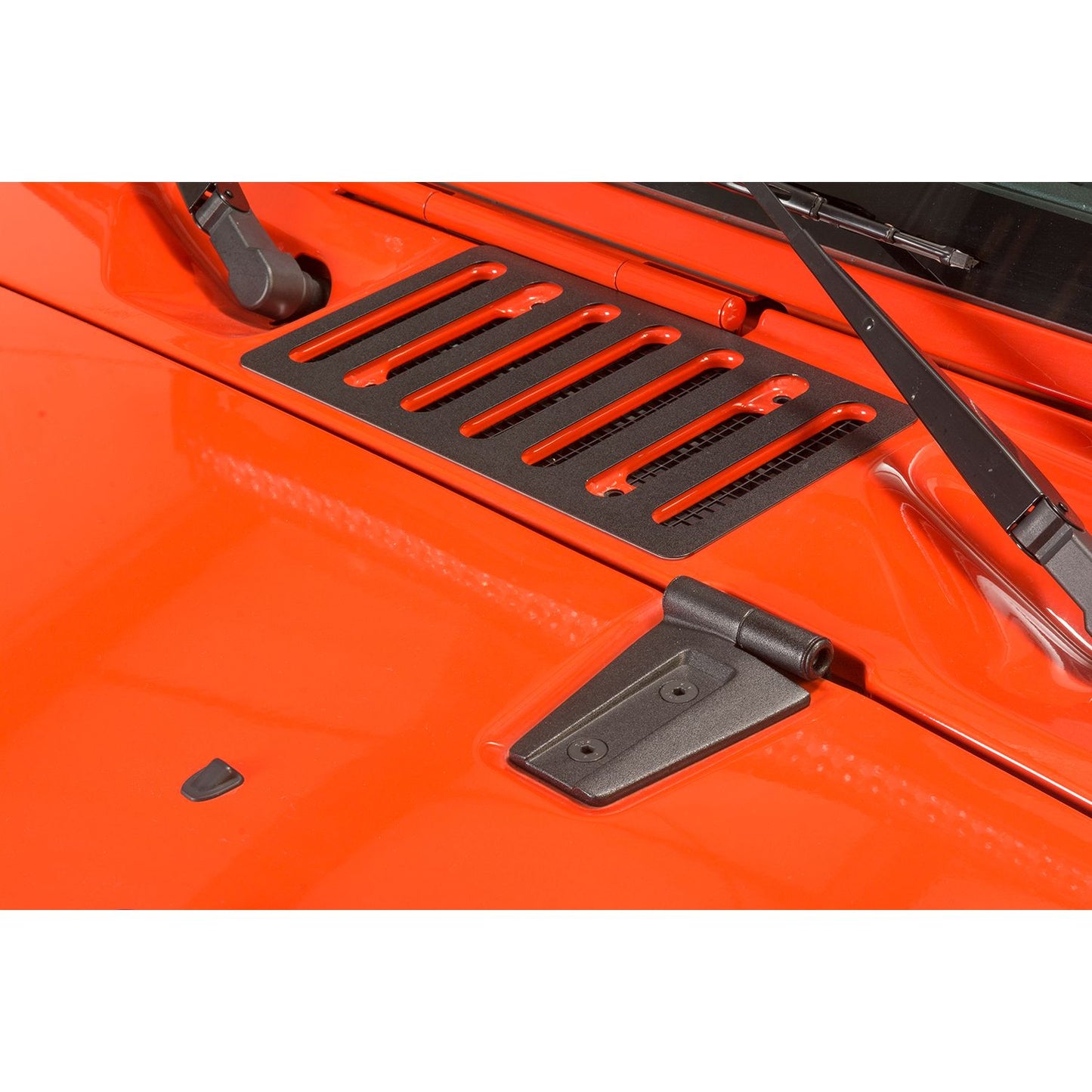 KENTROL Jeep JK Hood Kit 07-18 Wrangler JK Textured Black Kentrol  80588