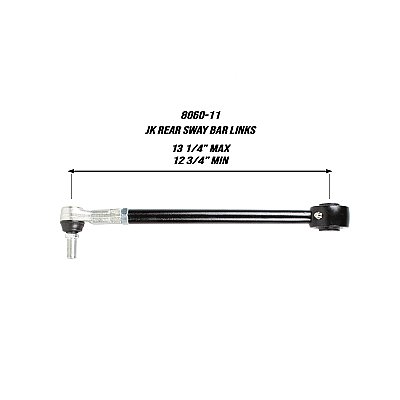 Synergy Jeep JK Rear Sway Bar Links — Synergy Jeep JK Rear Sway Bar Links