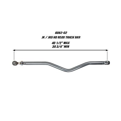 Synergy Jeep JK / JKU Rear Track Bar — Synergy Jeep JK / JKU Rear Track Bar