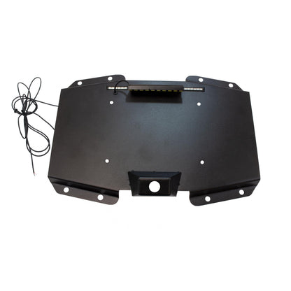 Kentrol JL BackSide License Plate Mount with LED for 18+ Jeep Wrangler JL 80718
