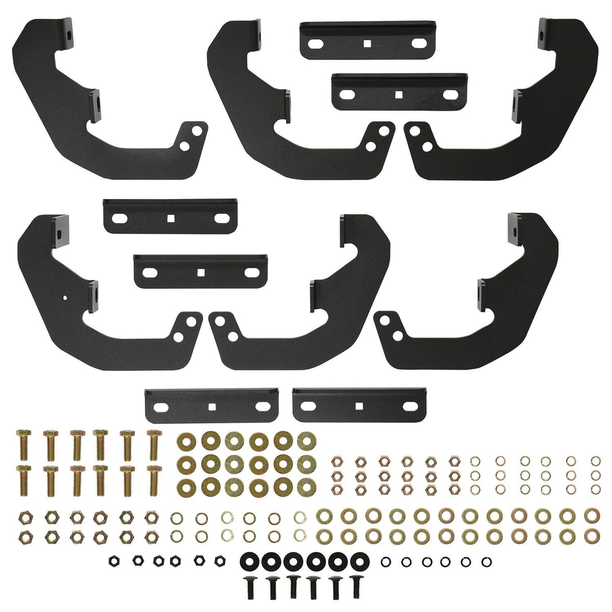 WESTIN AUTOMOTIVE | Outlaw Drop Nerf Step Bars  Ford  F-150 SuperCrew 2015-2024  F-250/350 Crew Cab 2017-2024  Text Blk | 20-13945