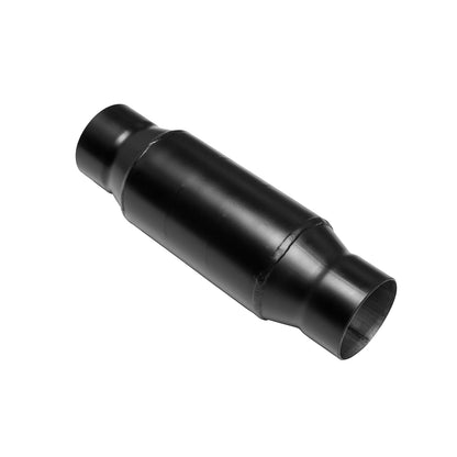 FLOWMASTER Outlaw Series Race Muffler Outlaw Series Race Muffler Shorty 409SS 3 Inch Center In 3 Inch Center Out Aggressive