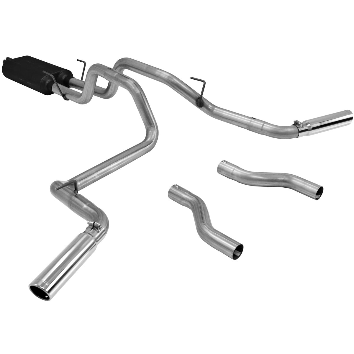 FLOWMASTER American Thunder Cat-Back Exhaust System 2004-2005 Dodge Ram 1500 With 5.7L Hemi Engine Aggressive To Moderate Sou