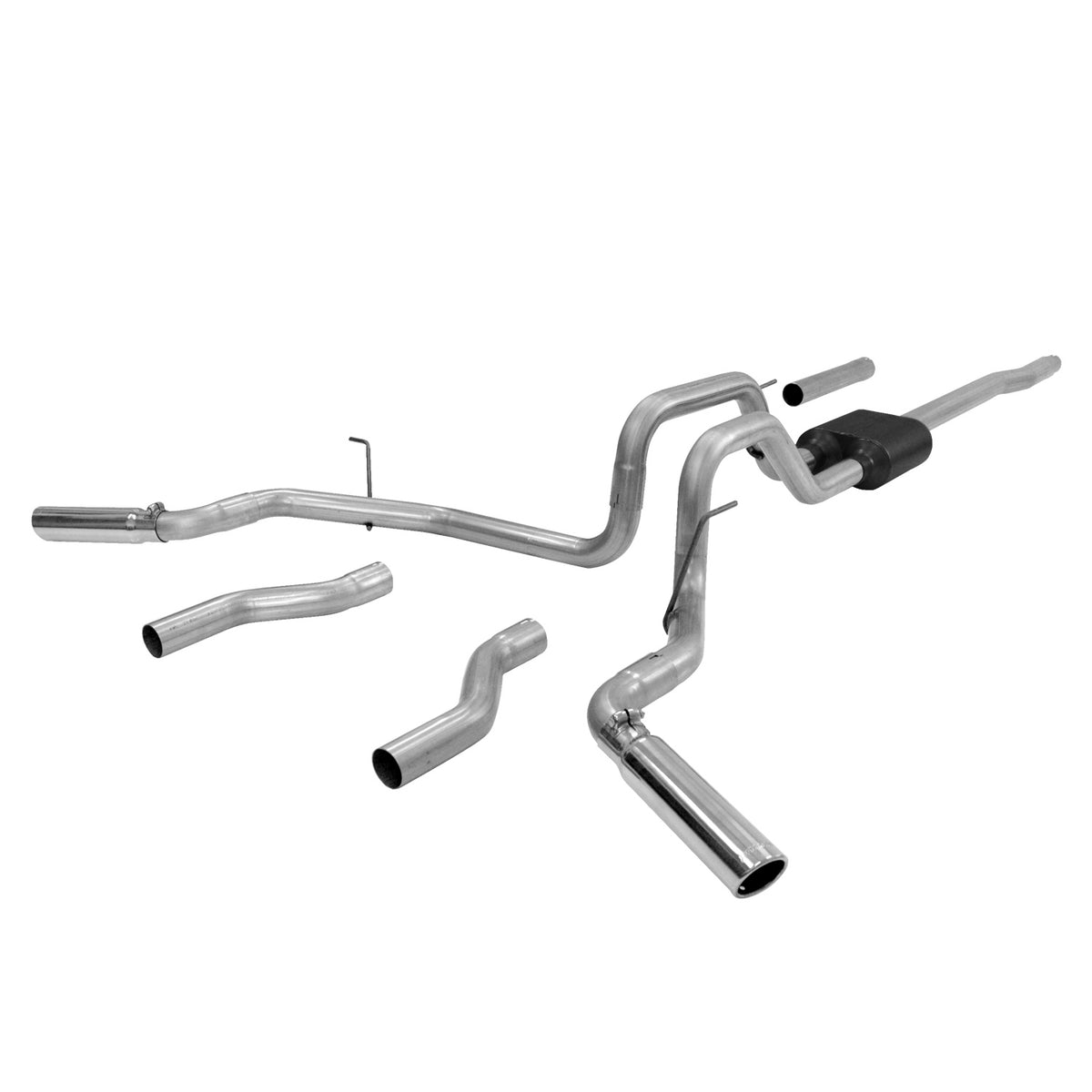 FLOWMASTER American Thunder Cat-Back Exhaust System 2004-2008 Ford F-150 And Lincoln Mark Lt Truck With 4.6L, 5.4L Engine Agg