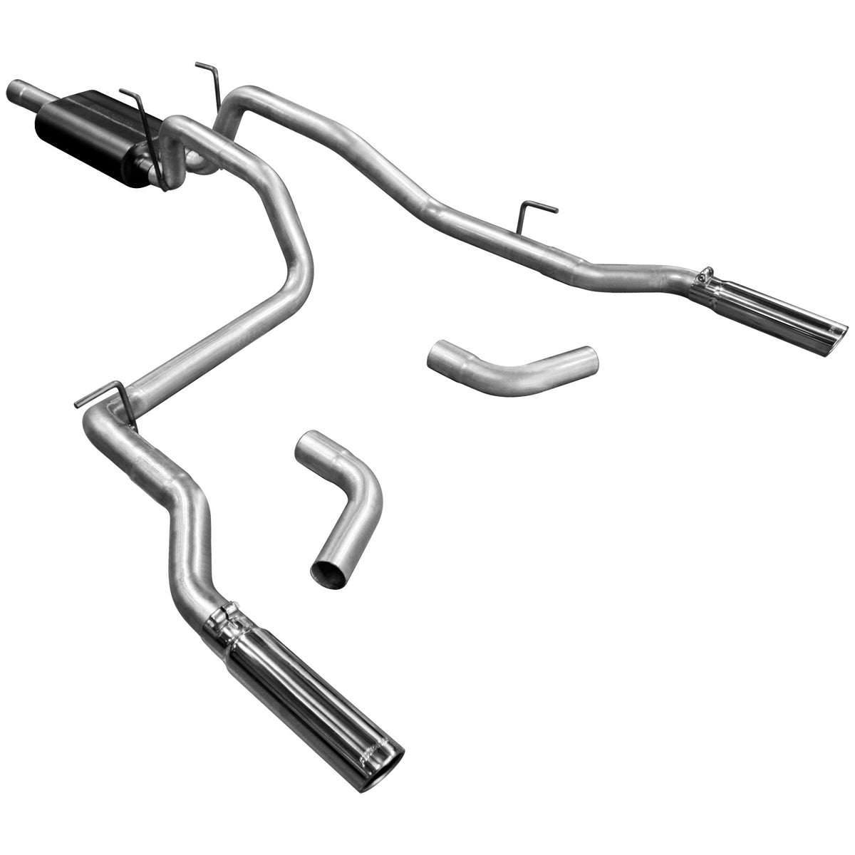 FLOWMASTER American Thunder Cat-Back Exhaust System Fits 2006-2008 Dodge Ram 1500 With 5.7L Hemi Engine, Dual Side Or Rear Ex