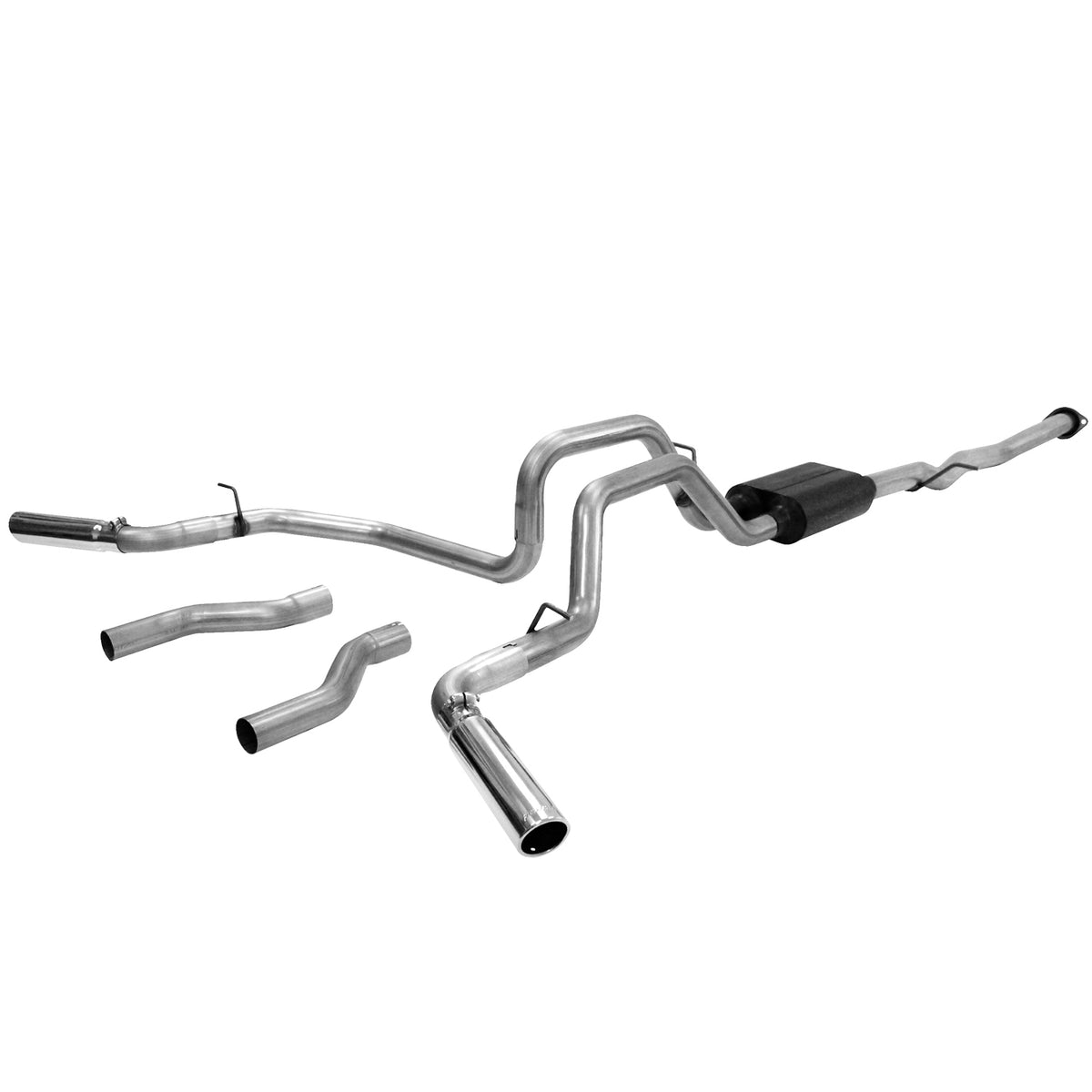 FLOWMASTER American Thunder Cat-Back Exhaust System 1999-2007* (2007 Classic Only) Silverado/Sierra 1500 4.3L, 4.8L, 5.3L Eng