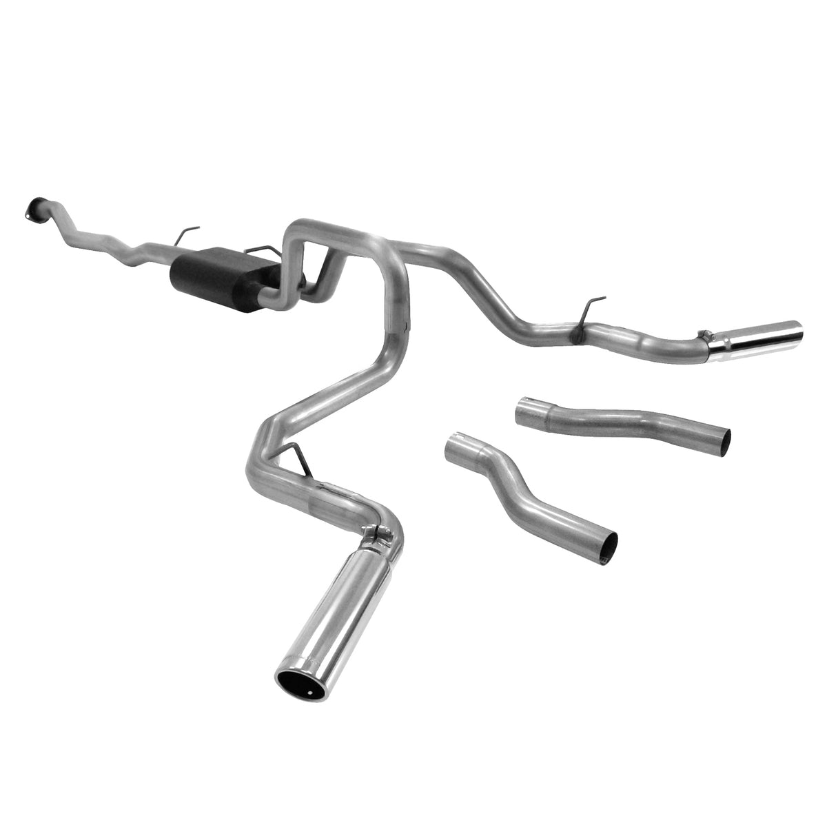 FLOWMASTER American Thunder Cat-Back Exhaust System 1999-2007* (2007 Classic Only) Silverado/Sierra 1500 4.3L, 4.8L, 5.3L Eng