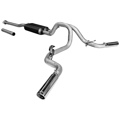 FLOWMASTER American Thunder Cat-Back Exhaust System Fits 2005-2012 Toyota Tacoma With 4.0L Engine, American Thunder, Stainles