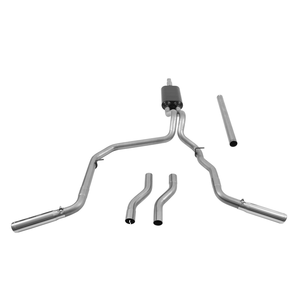 FLOWMASTER American Thunder Cat-Back Exhaust System 1987-1996 Ford F-150 With A V6 Or V8 Engine Aggressive To Moderate Sound