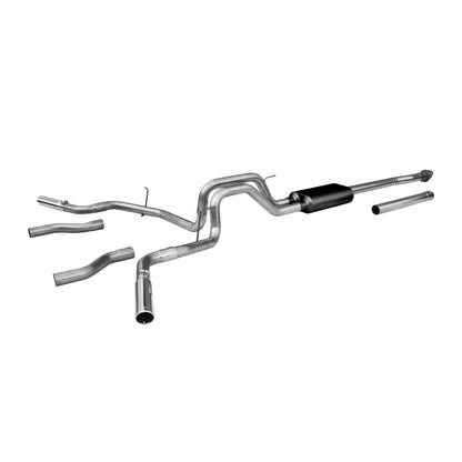 FLOWMASTER Force Ii Cat-Back Exhaust System 2009-2014 Ford F-150 With 4.6L, 5.0L Or 5.4L Engine Fits 2/4 Wheel Drive And All