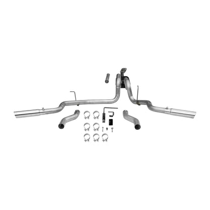 FLOWMASTER Force Ii Cat-Back Exhaust System 2009-2014 Ford F-150 With 4.6L, 5.0L Or 5.4L Engine Fits 2/4 Wheel Drive And All