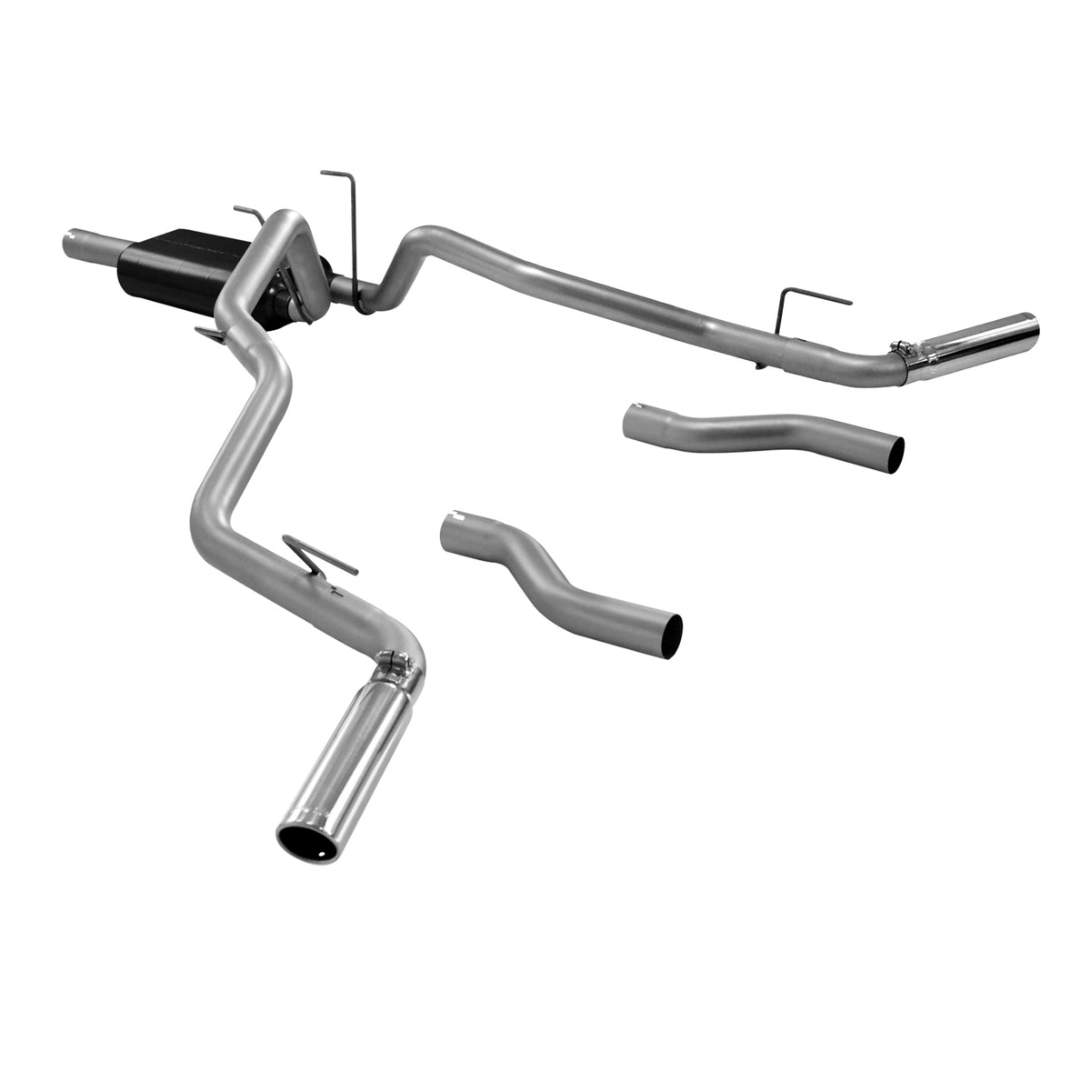 FLOWMASTER American Thunder Cat-Back Exhaust System 2009-2024 (Classic Body) Ram 1500, 4.7L, 5.7L Hemi Engine, With Factory S