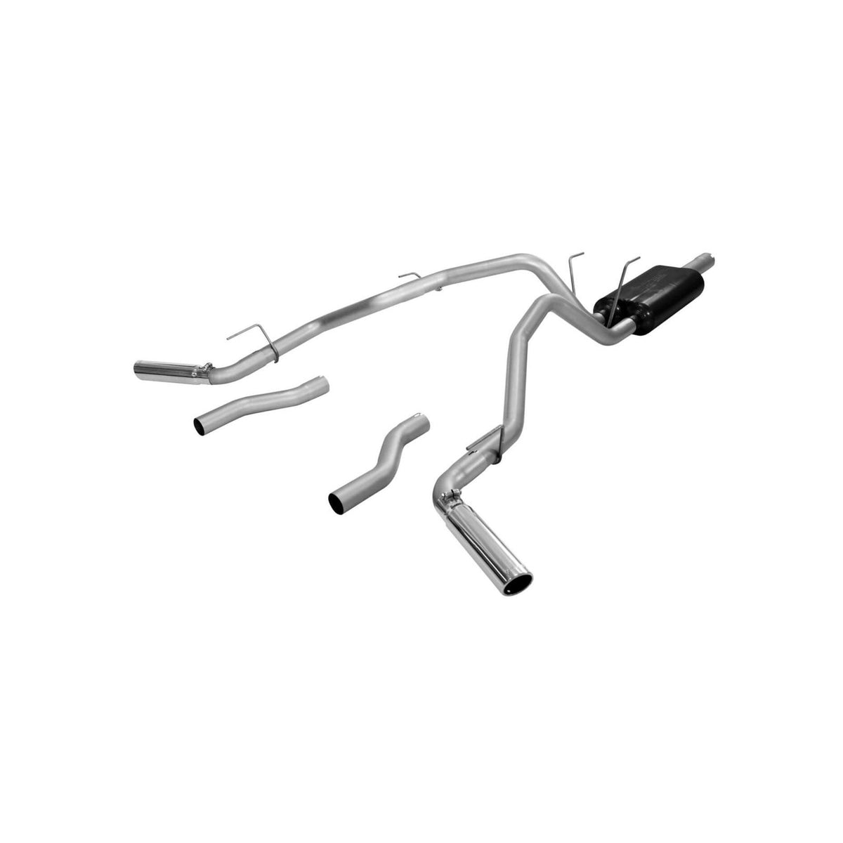FLOWMASTER American Thunder Cat-Back Exhaust System 2009-2024 (Classic Body) Ram 1500, 4.7L, 5.7L Hemi Engine, With Factory S