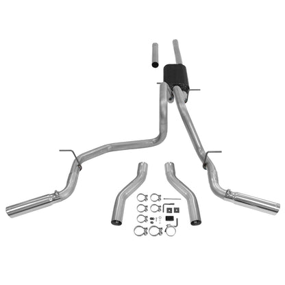 FLOWMASTER Force Ii Cat-Back Exhaust System Fits 2007*-2013 GM (*Not Classic Body) Silverado/Sierra 1500 With The 5.3L Engine