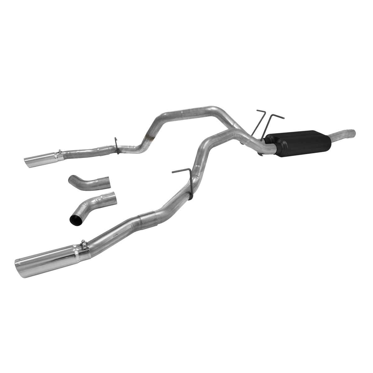 FLOWMASTER Force Ii Cat-Back Exhaust System Fits 2008-2013 Ford F-250/F-350 Super Duty With V8 Or V10 Gas Engine Moderate Sou