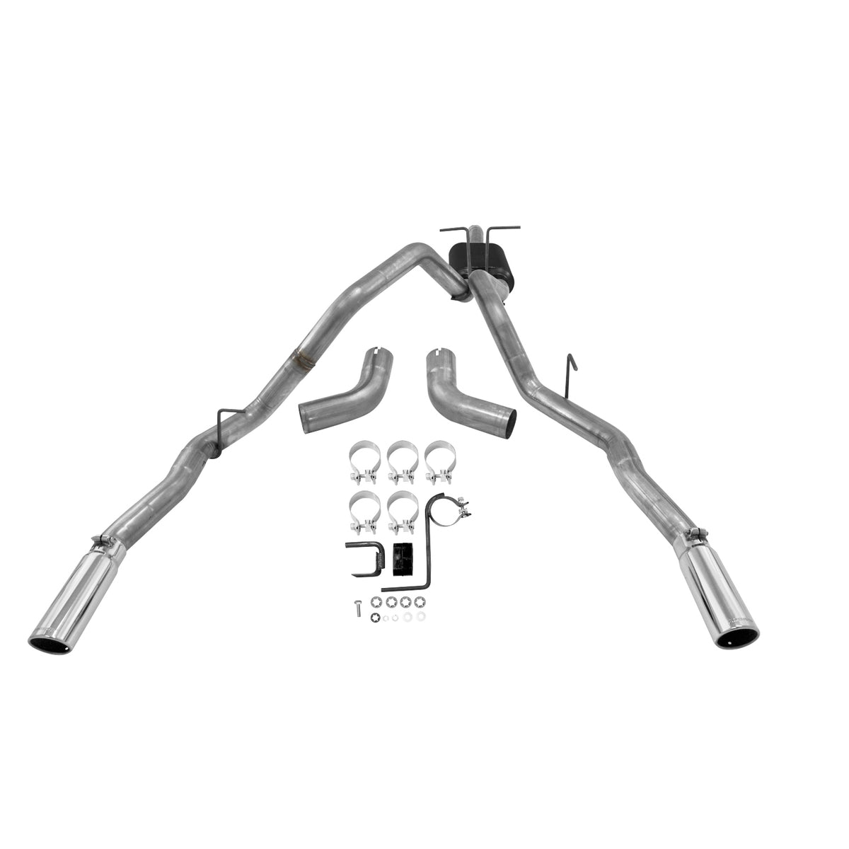 FLOWMASTER Force Ii Cat-Back Exhaust System Fits 2008-2013 Ford F-250/F-350 Super Duty With V8 Or V10 Gas Engine Moderate Sou