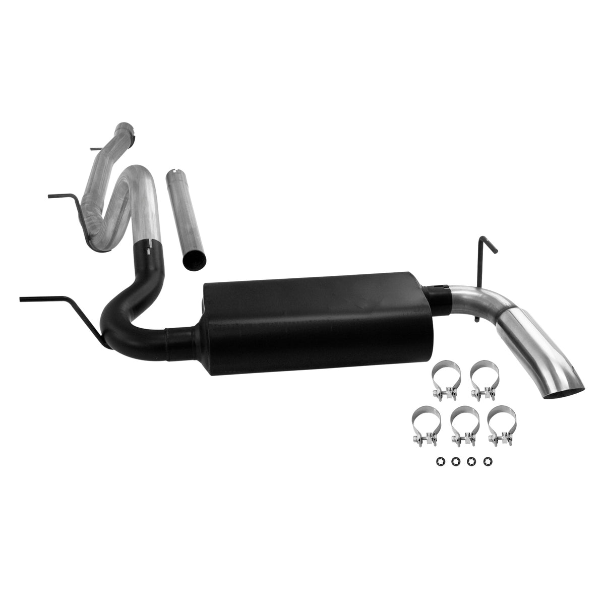 FLOWMASTER Force Ii Cat-Back Exhaust System 2007-2018 Jeep Wrangler Jk With 3.6L Or 3.8L Engine, Fits Both 2 Door And 4 Door