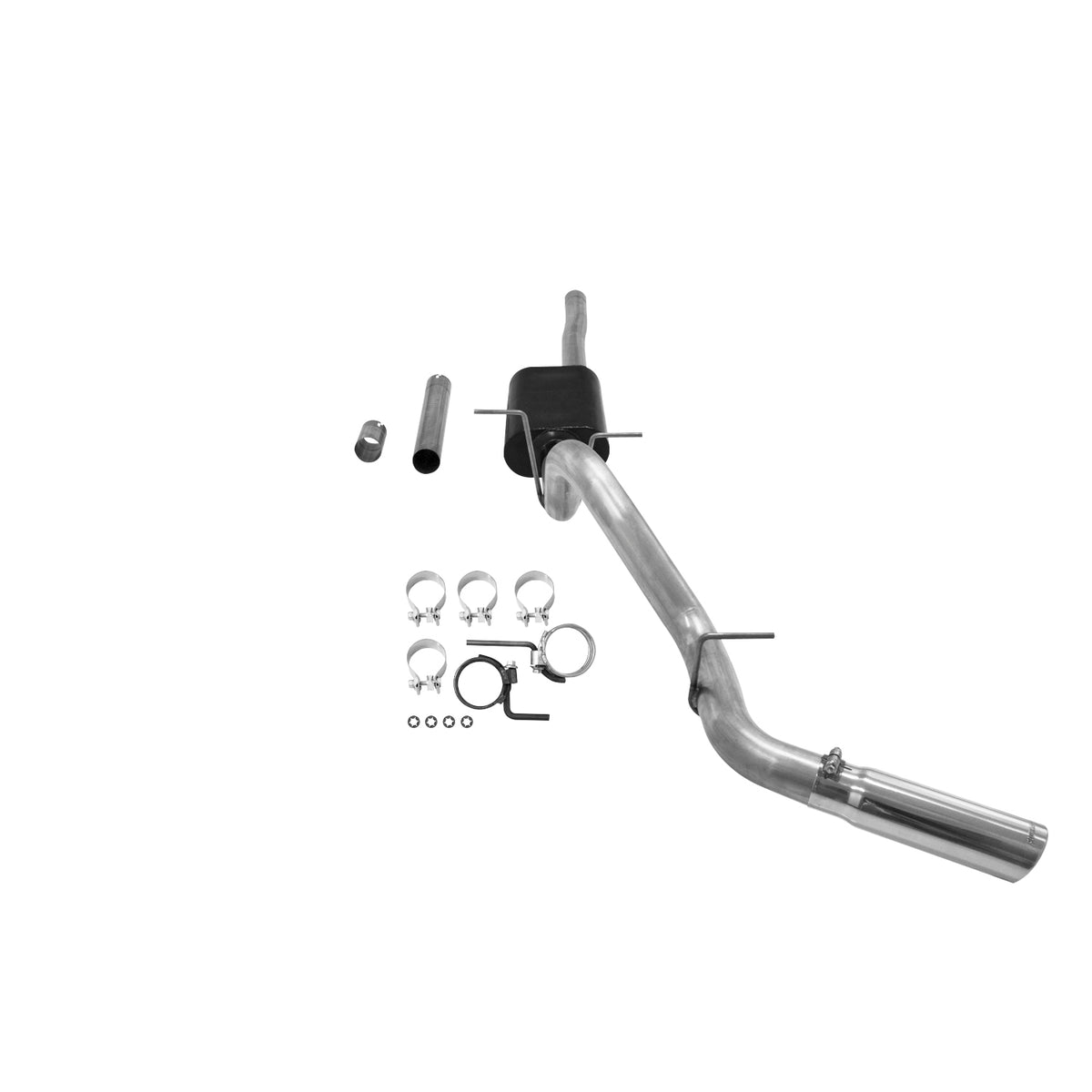 FLOWMASTER Force Ii Cat-Back Exhaust System 2007-2008 Silverado/Sierra 1500 4.8L, 5.3L Engine Flex Fuel. All Wheelbases Excep