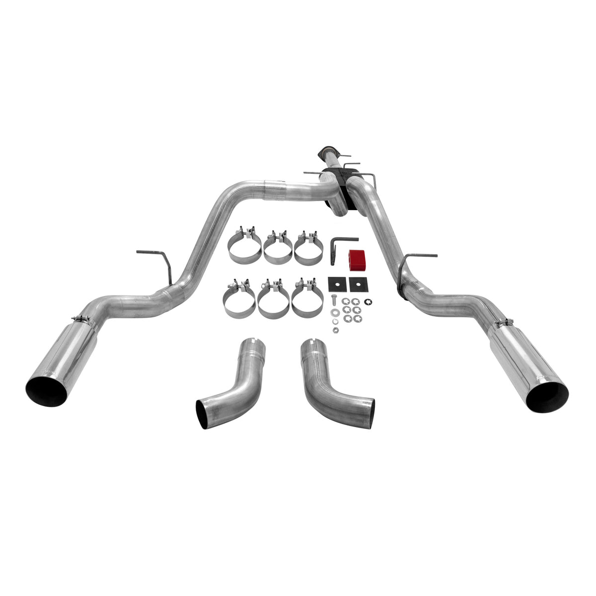 FLOWMASTER American Thunder Cat-Back Exhaust System Fits 2011-2019 Silverado/Sierra 2500Hd/3500Hd With 6.0L Engine Aggressive