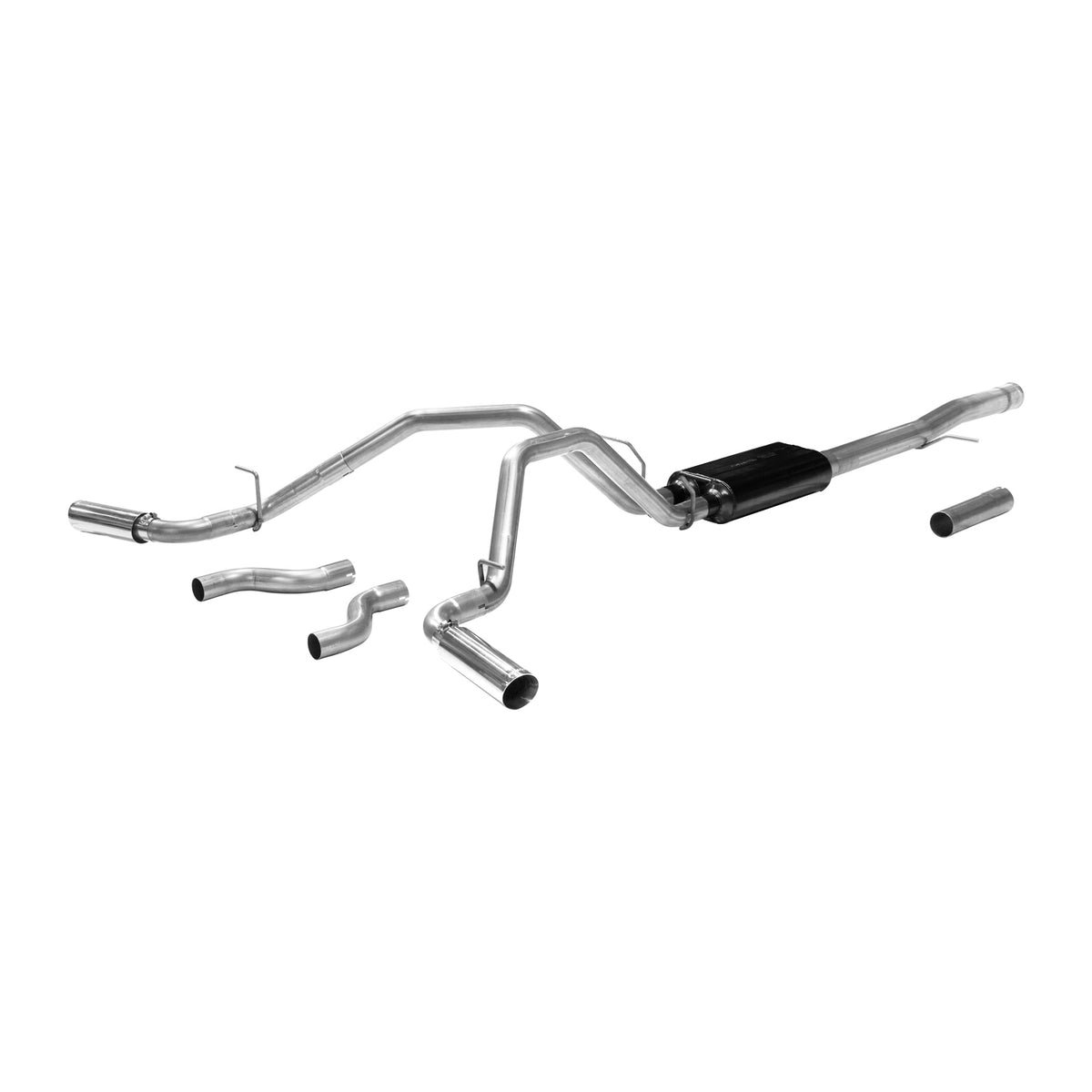 FLOWMASTER American Thunder Cat-Back Exhaust System Fits 2011-2018 Chevrolet Silverado 1500, Gmc Sierra 1500 With 6.2L Engine