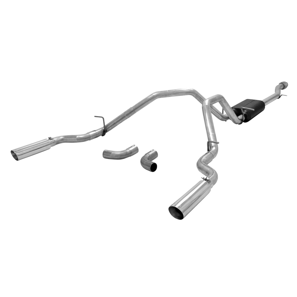 FLOWMASTER Force Ii Cat-Back Exhaust System 2014-2019* (*Classic Body) Silverado/Sierra 1500 4.3L & 5.3L Engines Moderate Sou