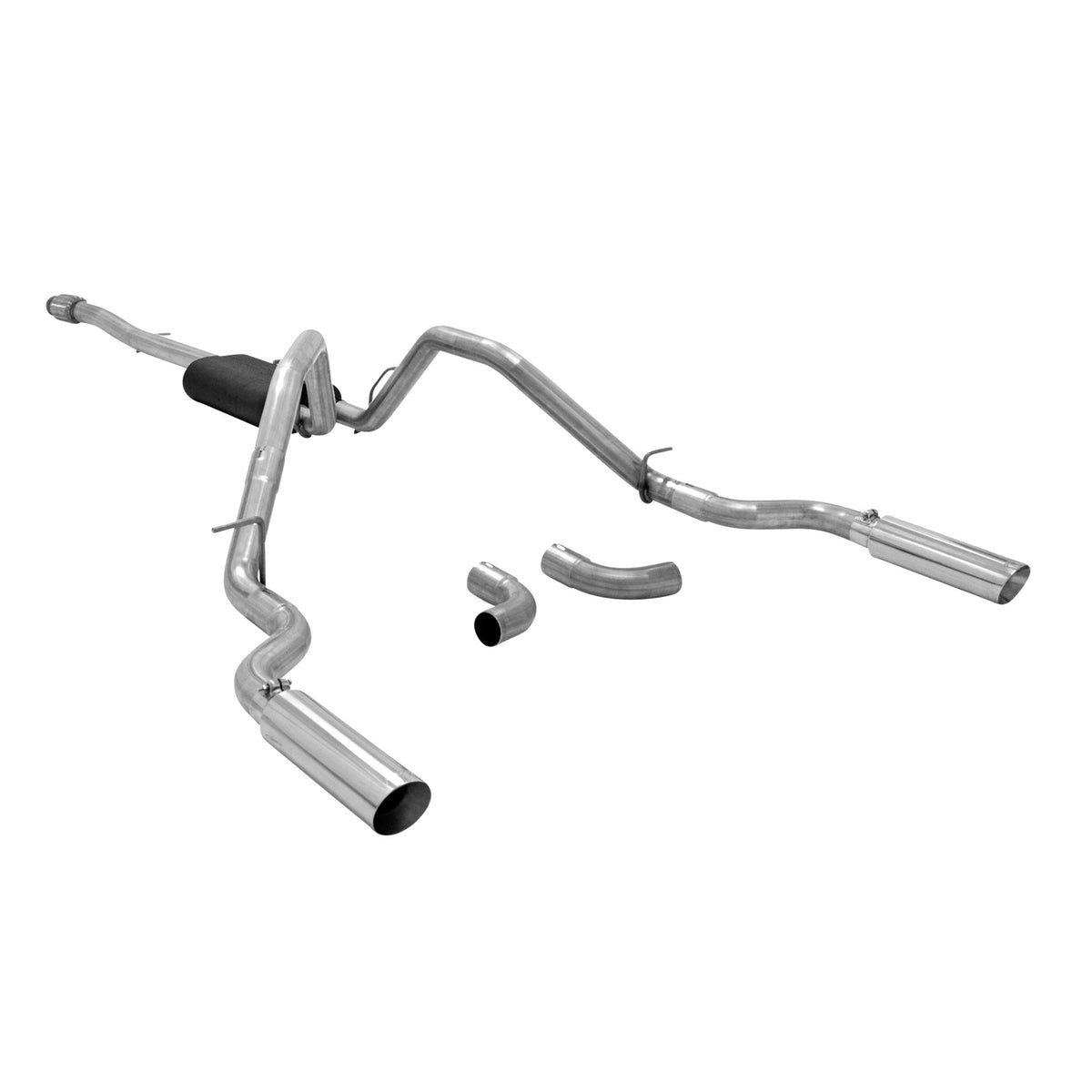 FLOWMASTER Force Ii Cat-Back Exhaust System 2014-2019* (*Classic Body) Silverado/Sierra 1500 4.3L & 5.3L Engines Moderate Sou