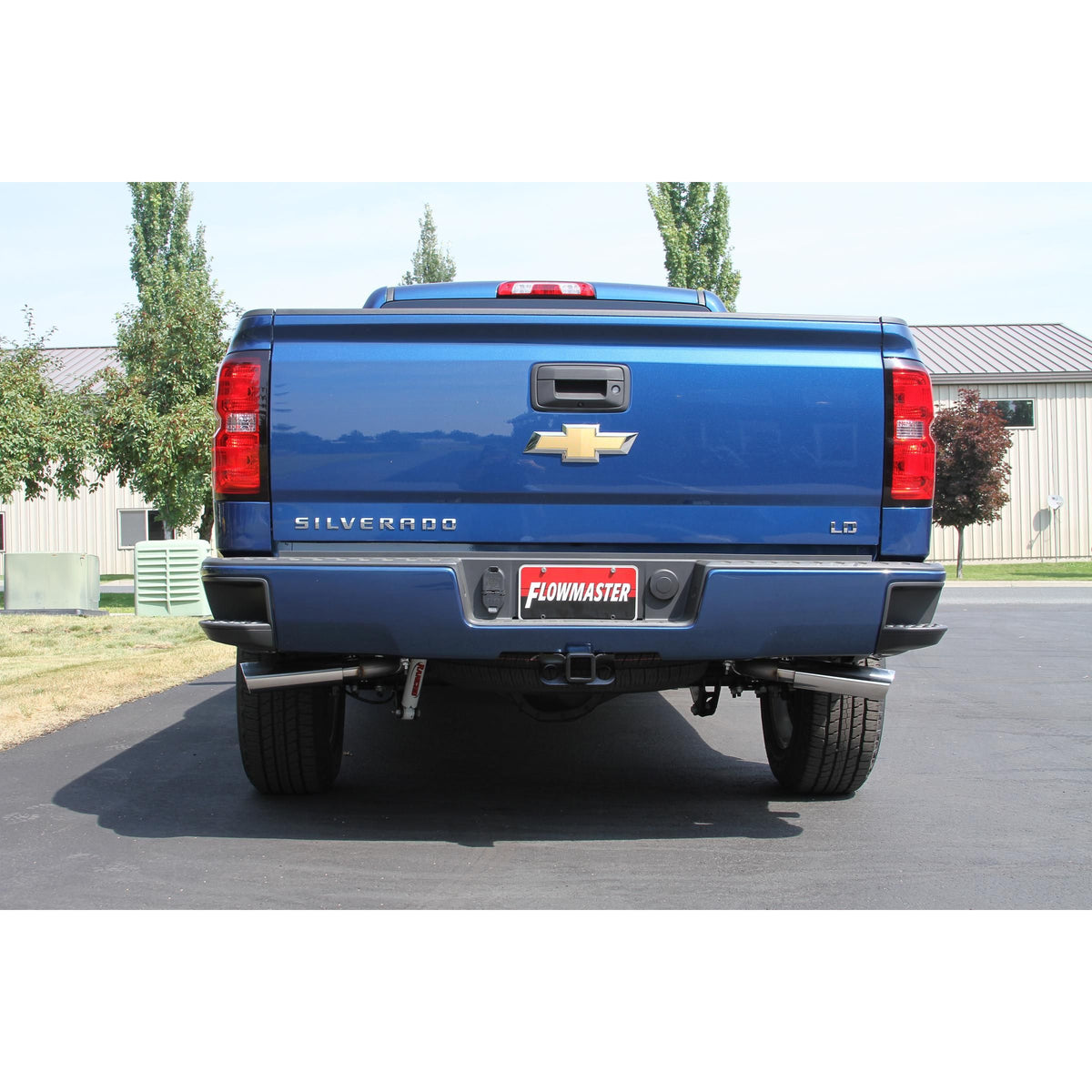 FLOWMASTER Force Ii Cat-Back Exhaust System 2014-2019* (*Classic Body) Silverado/Sierra 1500 4.3L & 5.3L Engines Moderate Sou