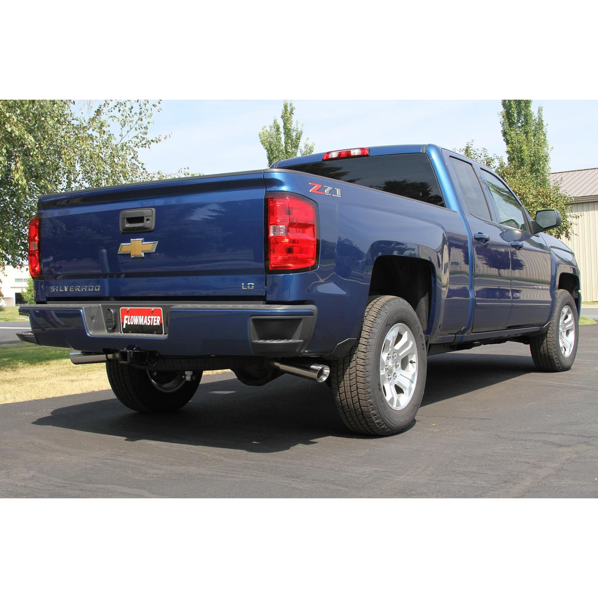 FLOWMASTER Force Ii Cat-Back Exhaust System 2014-2019* (*Classic Body) Silverado/Sierra 1500 4.3L & 5.3L Engines Moderate Sou