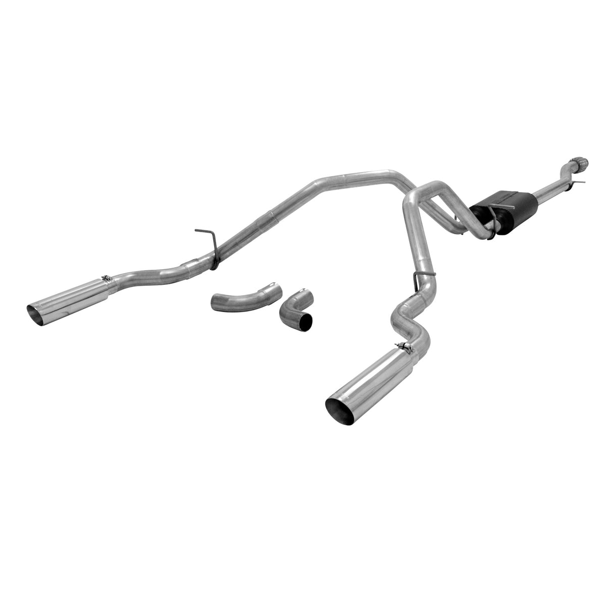 FLOWMASTER American Thunder Cat-Back Exhaust System 2014-2019 (Classic Body) Silverado/Sierra 1500 4.3L & 5.3L Engines Aggres