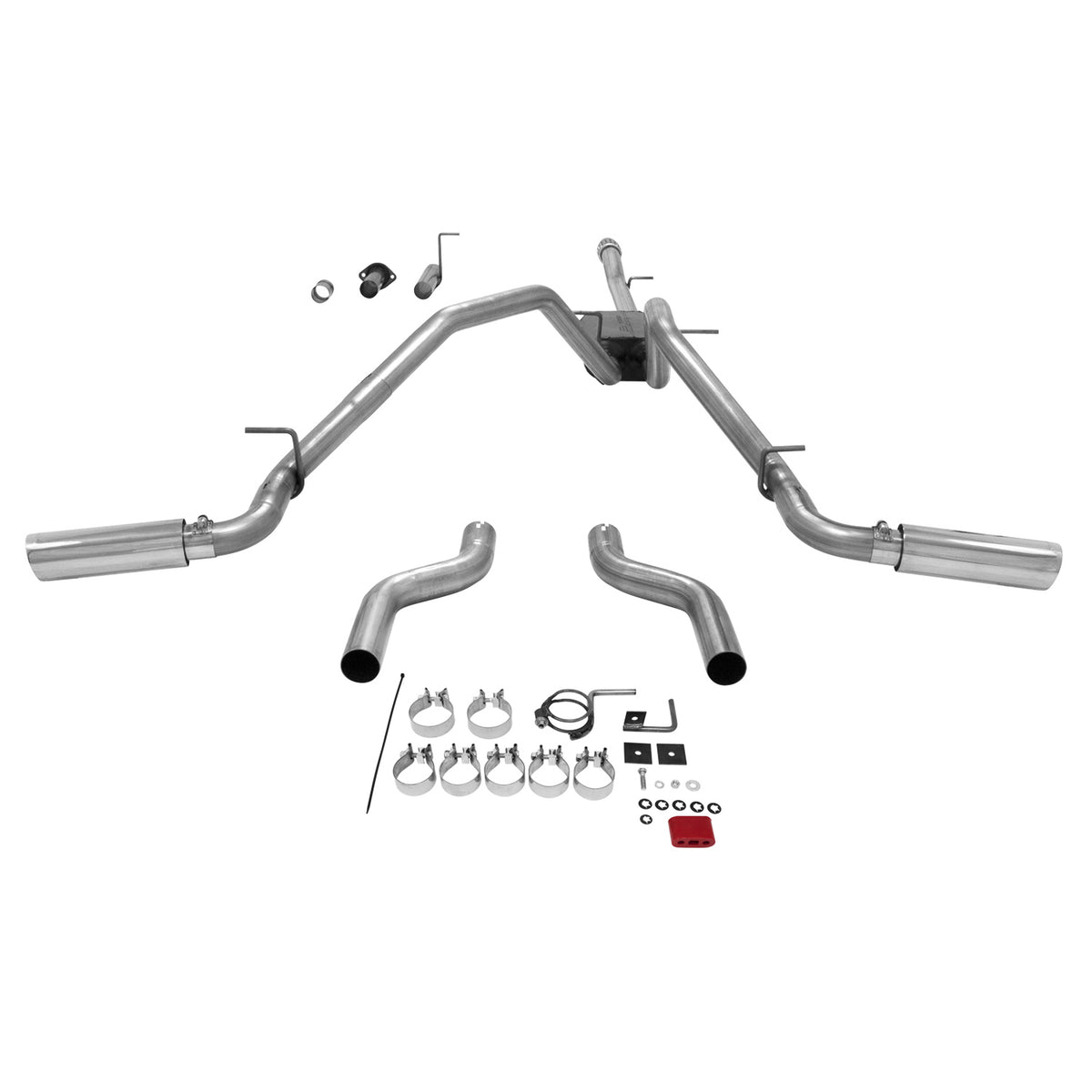 FLOWMASTER American Thunder Cat-Back Exhaust System Fits 2007-2013 Silverado/Sierra 1500 With 5.3L Engine Aggressive To Moder