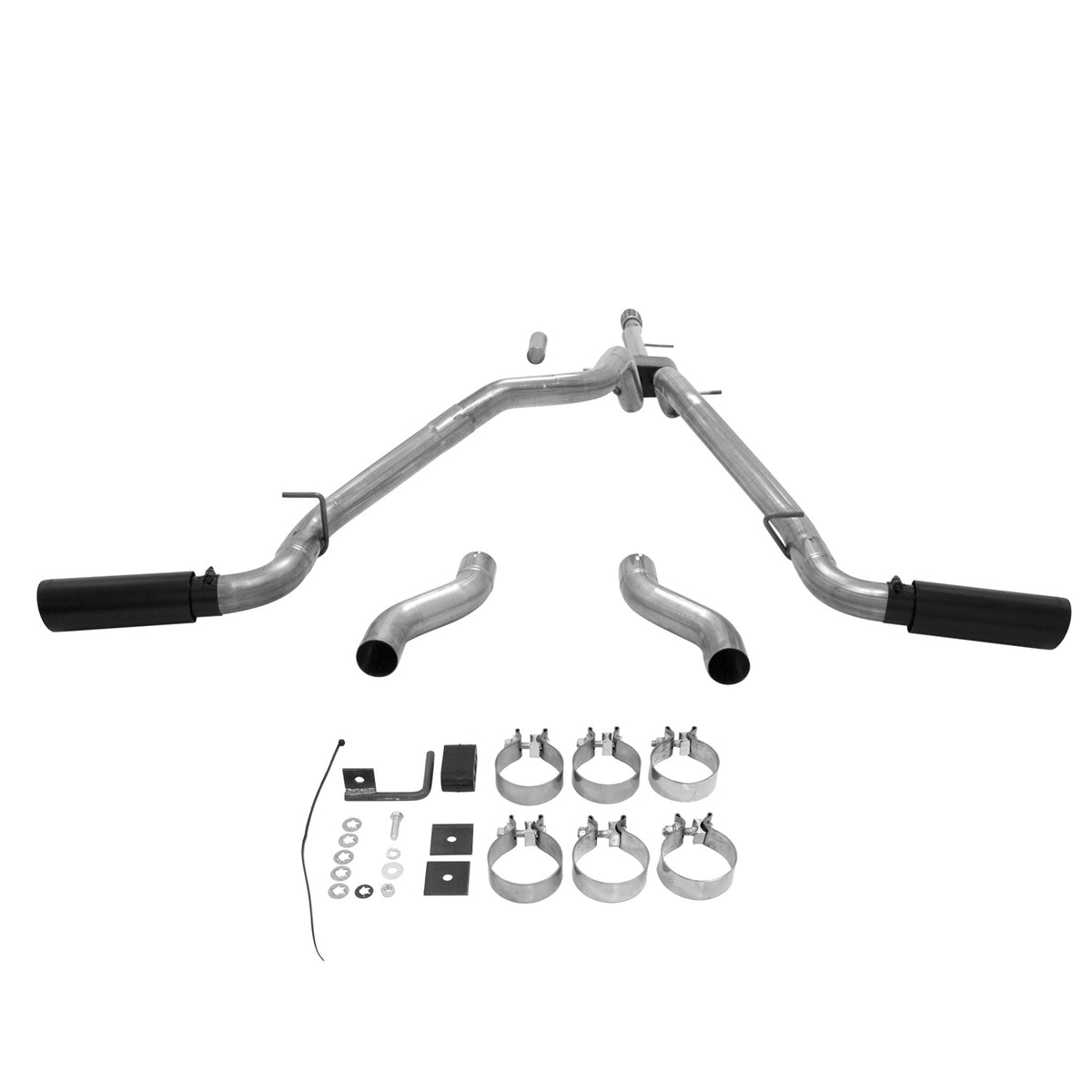 FLOWMASTER Outlaw Cat-Back Exhaust System Fits 2014-2019 (Classic Body) Chevrolet Silverado 1500/Gmc Sierra 1500 Crew Cab And