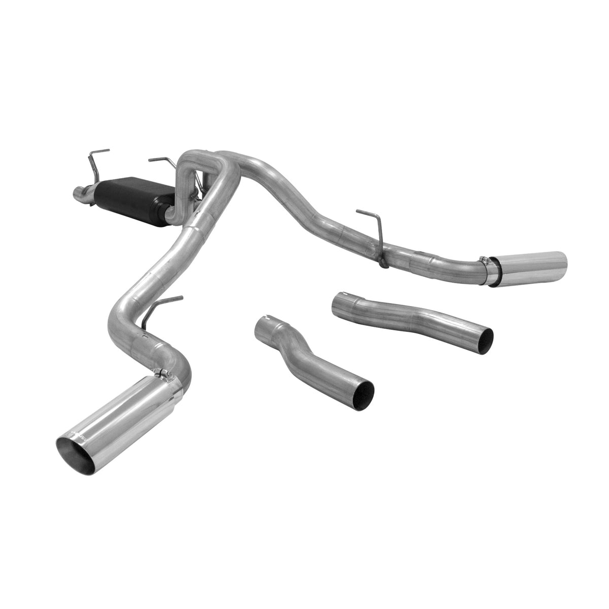 FLOWMASTER Force Ii Cat-Back Exhaust System 2014-2016 Ford F-250 Super Duty/F-350 Super Duty With 6.2L Gas Engine Moderate To