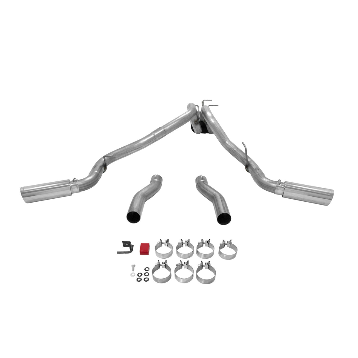 FLOWMASTER Force Ii Cat-Back Exhaust System 2014-2016 Ford F-250 Super Duty/F-350 Super Duty With 6.2L Gas Engine Moderate To