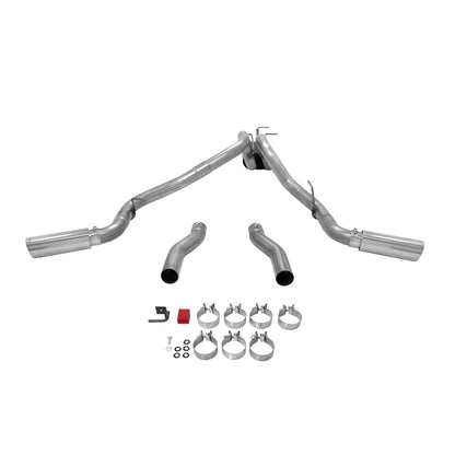 FLOWMASTER Force Ii Cat-Back Exhaust System 2014-2016 Ford F-250 Super Duty/F-350 Super Duty With 6.2L Gas Engine Moderate To