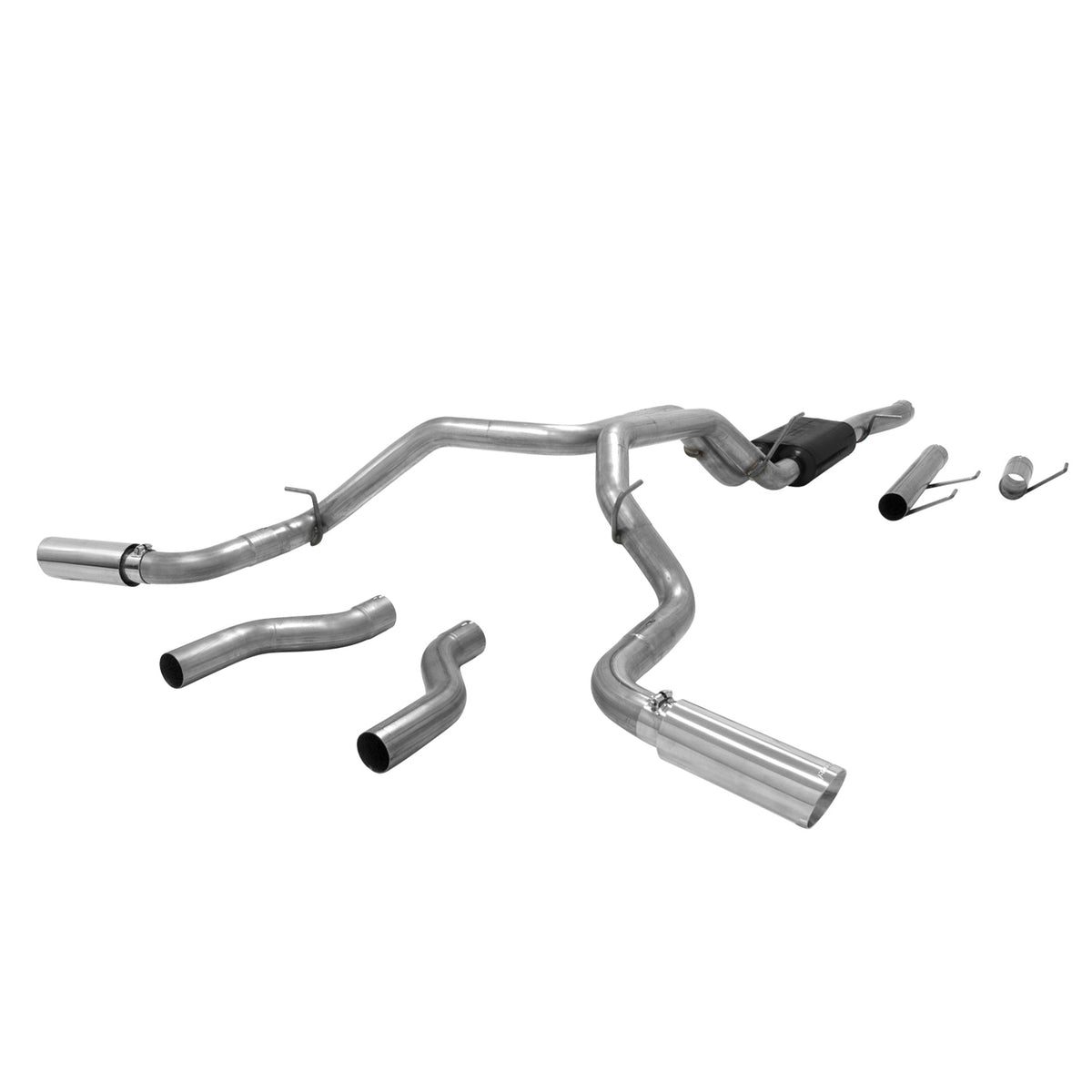 FLOWMASTER American Thunder Cat-Back Exhaust System Fits 2014-2024 Ram 2500 With 6.4L Hemi Engine Aggressive To Moderate Soun