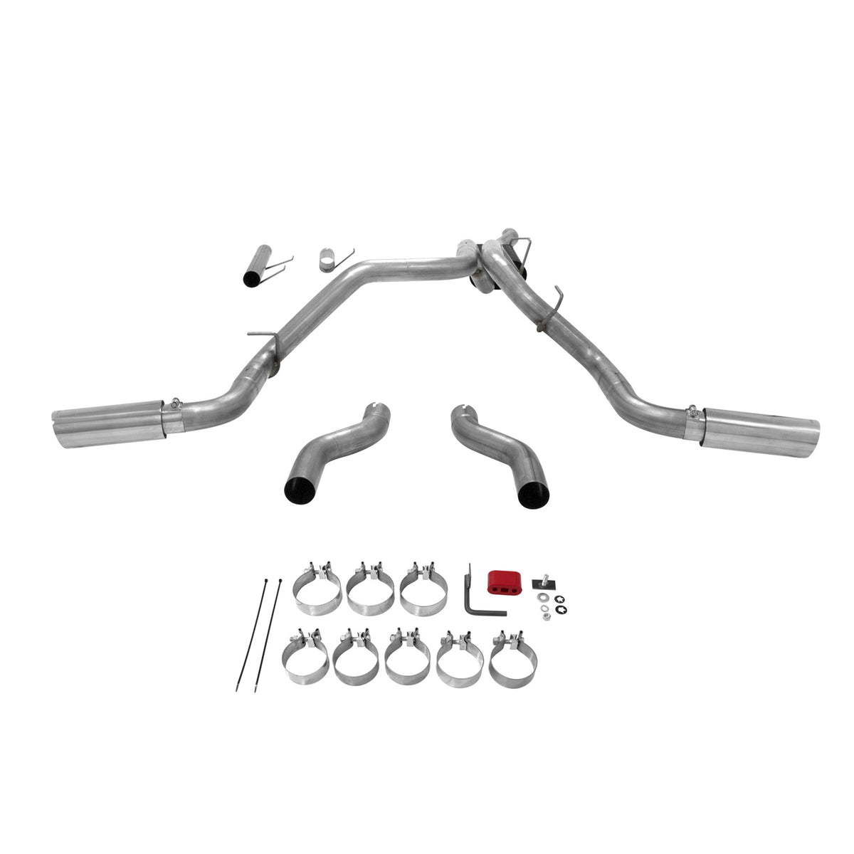 FLOWMASTER American Thunder Cat-Back Exhaust System Fits 2014-2024 Ram 2500 With 6.4L Hemi Engine Aggressive To Moderate Soun