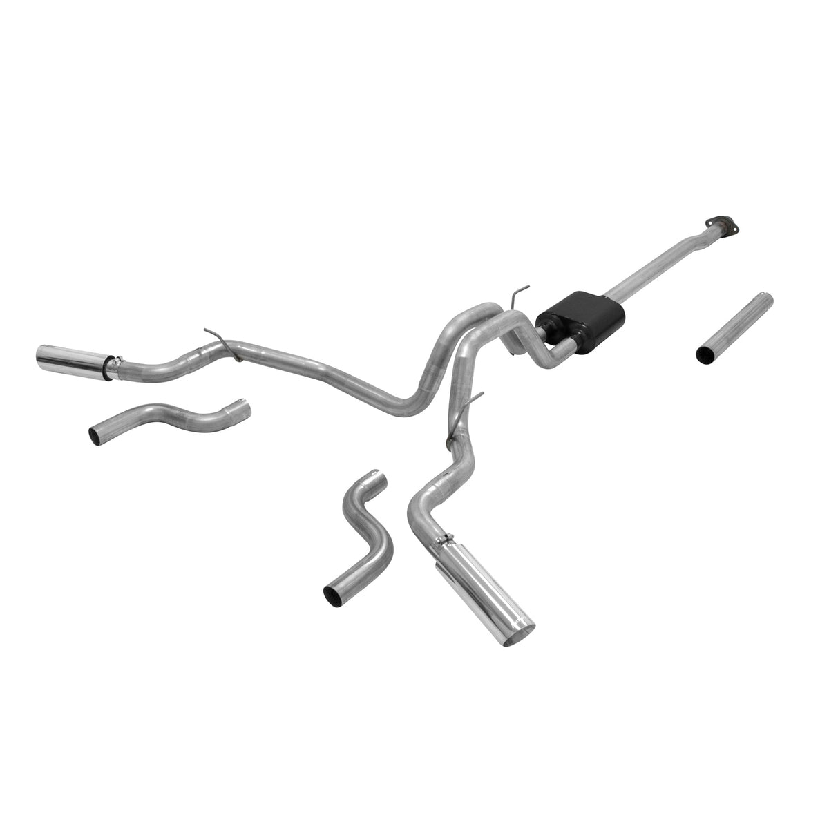 FLOWMASTER American Thunder Cat-Back Exhaust System 2015-2020 Ford F-150 With 2.7L/3.3L/3.5L Ecoboost, 3.5L Tivct Or 5.0L Eng