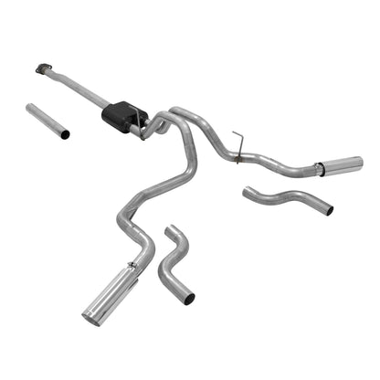 FLOWMASTER American Thunder Cat-Back Exhaust System 2015-2020 Ford F-150 With 2.7L/3.3L/3.5L Ecoboost, 3.5L Tivct Or 5.0L Eng